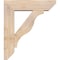 Ekena Millwork Funston Slat Smooth Bracket w/ Offset Brace, Douglas Fir, 7 1/2"W x 28"D x 32"H BKT0806X28X32FST06SDF - alternate 4